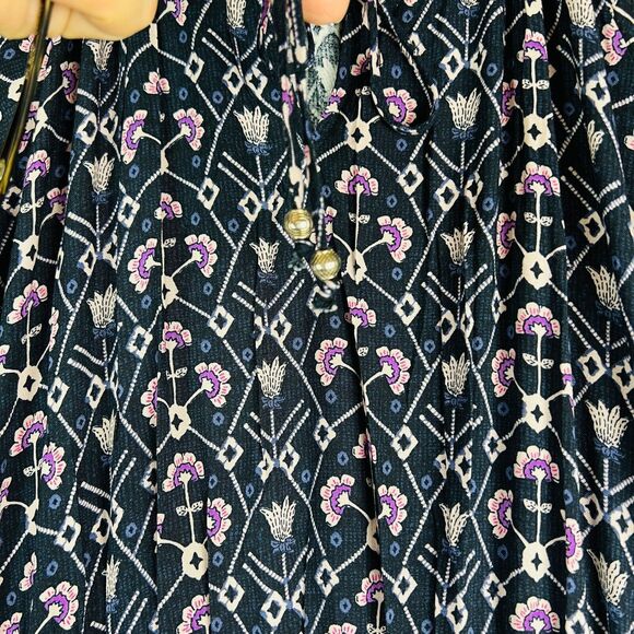 Destination 365 Women's XXSP Petite Reg 2 dress geo print black - Picture 4 of 12